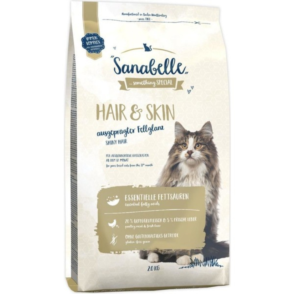 Sanabelle Hair Skin Tüy Sağlığı Tahılsız Kedi Maması 2 kg Evcil Hayvan Ürünleri Fiyatı