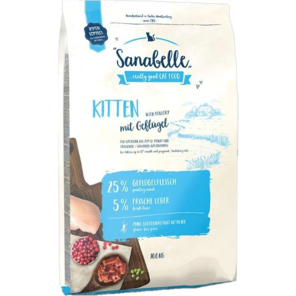 Sanabelle Kitten Tahılsız Yavru Kedi Maması 10 Kg Evcil Hayvan Ürünleri Fiyatı