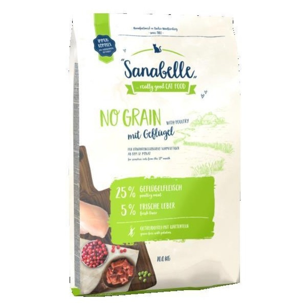 Sanabelle No Graın Yetişkin Kilolu Kedi Maması 10 kg Evcil Hayvan Ürünleri Fiyatı