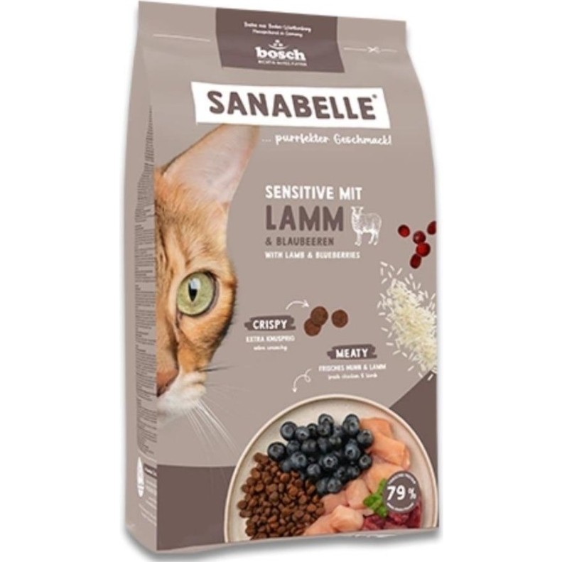 Sanabelle Sensitive Hassas Kuzulu Yetişkin Kedi Maması 8 kg Evcil Hayvan Ürünleri Fiyatı