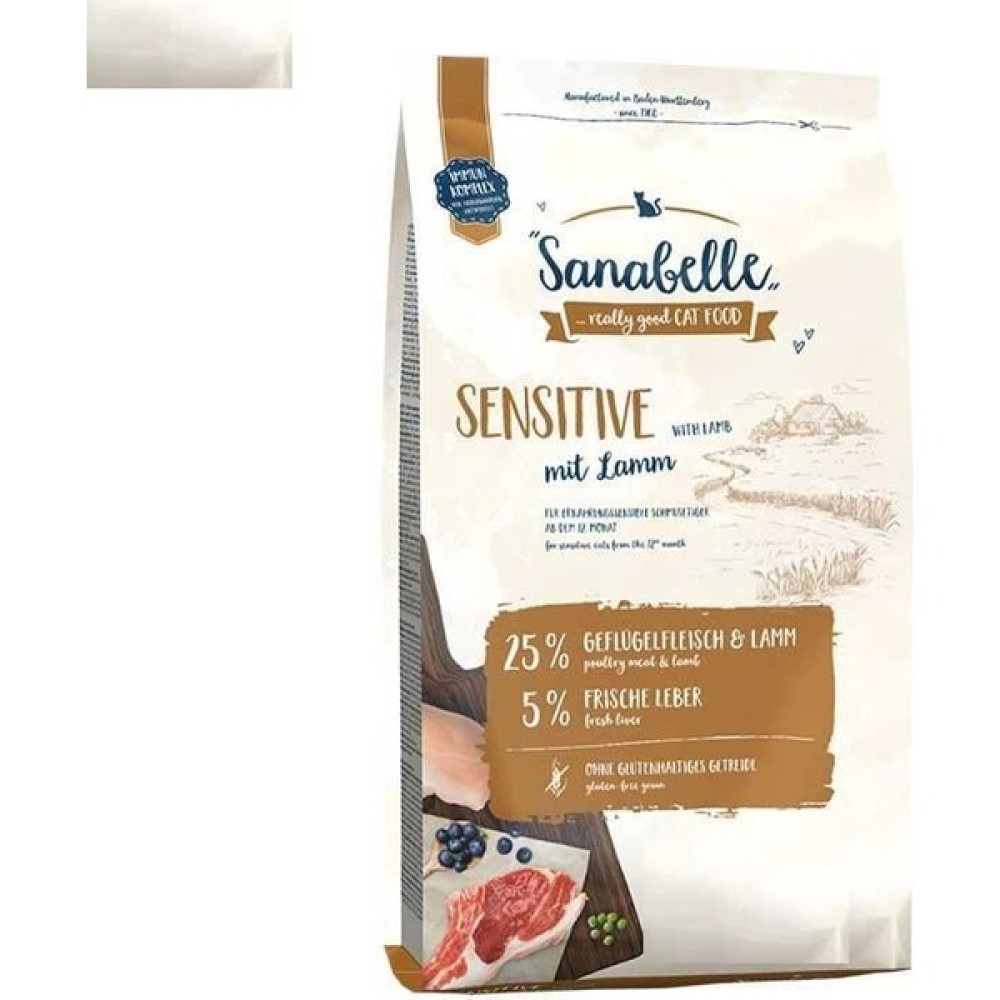Sanabelle Sensitive Lamb Kuzulu Kedi Maması 400 gr Evcil Hayvan Ürünleri Fiyatı