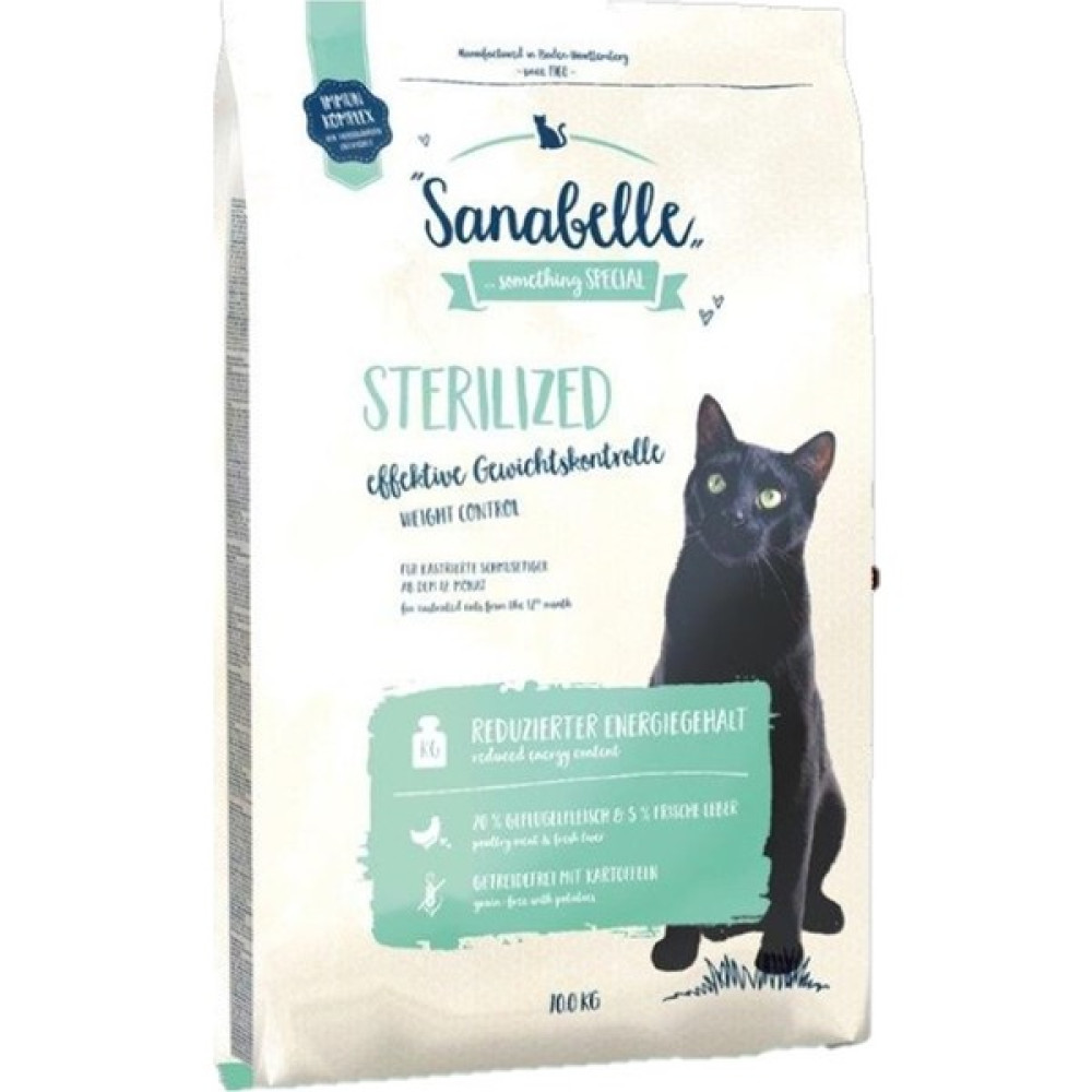 Sanabelle Sterilised Kısırlaştırılmış Kedi Maması 10 kg Evcil Hayvan Ürünleri Fiyatı