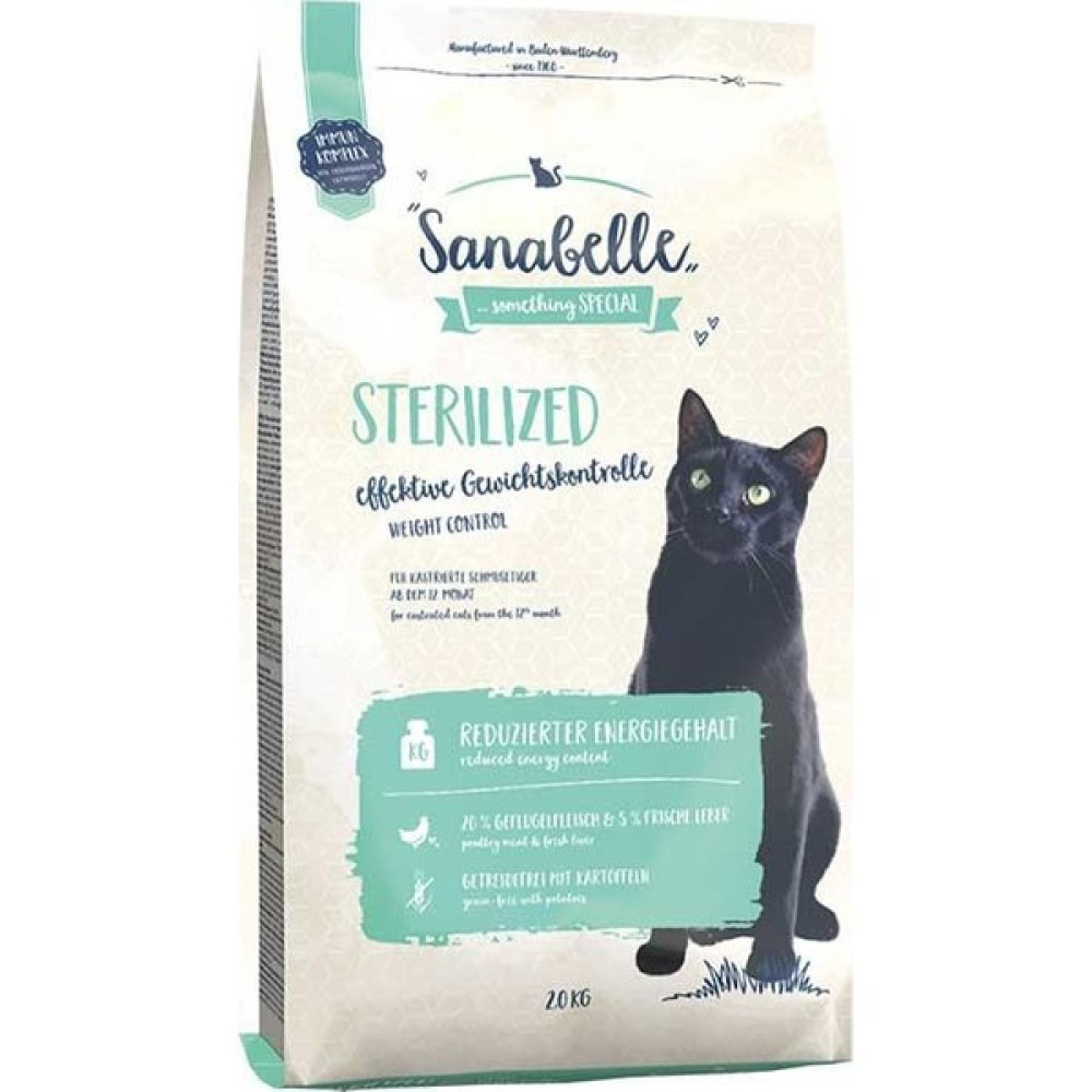 Sanabelle Sterilized Kısırlaştırılmış Kedi Maması 2 kg Evcil Hayvan Ürünleri Fiyatı