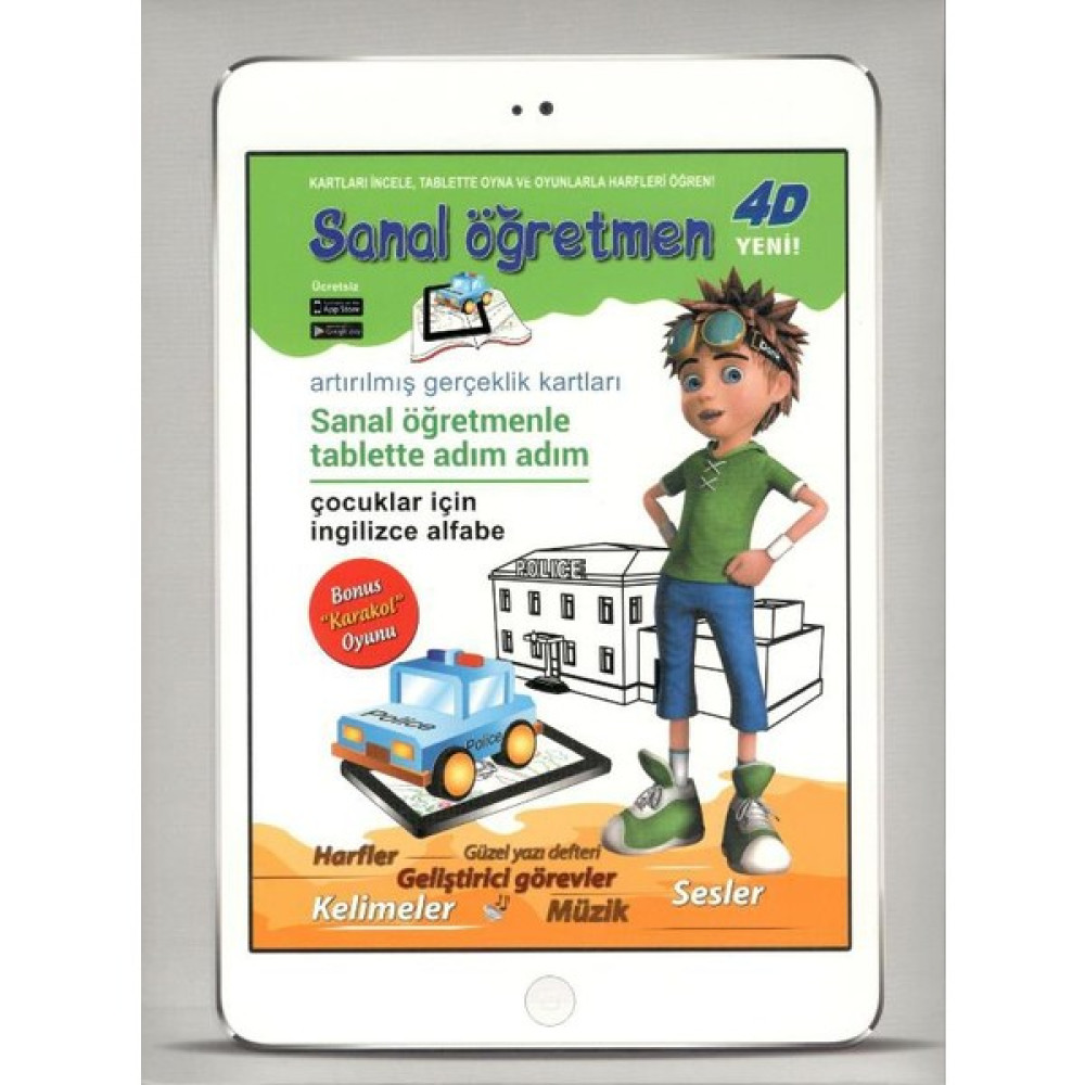 Sanal Öğretmen Çocuklar İçin İngilizce Alfabe Okul Öncesi Eğitici & Öğretici Kitaplar Fiyatı