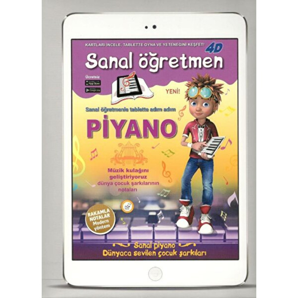 Sanal Öğretmen Piyano Okul Öncesi Eğitici & Öğretici Kitaplar Fiyatı
