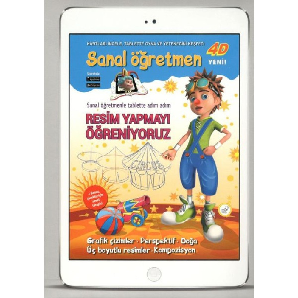 Sanal Öğretmen Resim Yapmayı Öğreniyoruz Okul Öncesi Eğitici & Öğretici Kitaplar Fiyatı