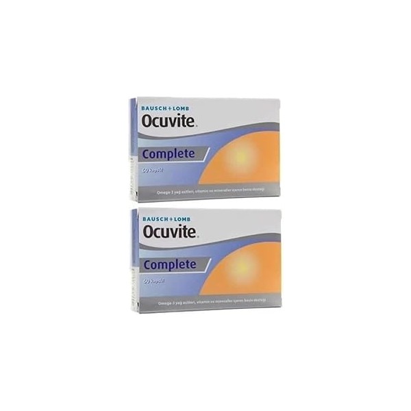 SanalAMCA Store Ocuvite Complete 60 Kapsül - 2'li Fırsat Paketi - Seçenek Diğer Fiyatı