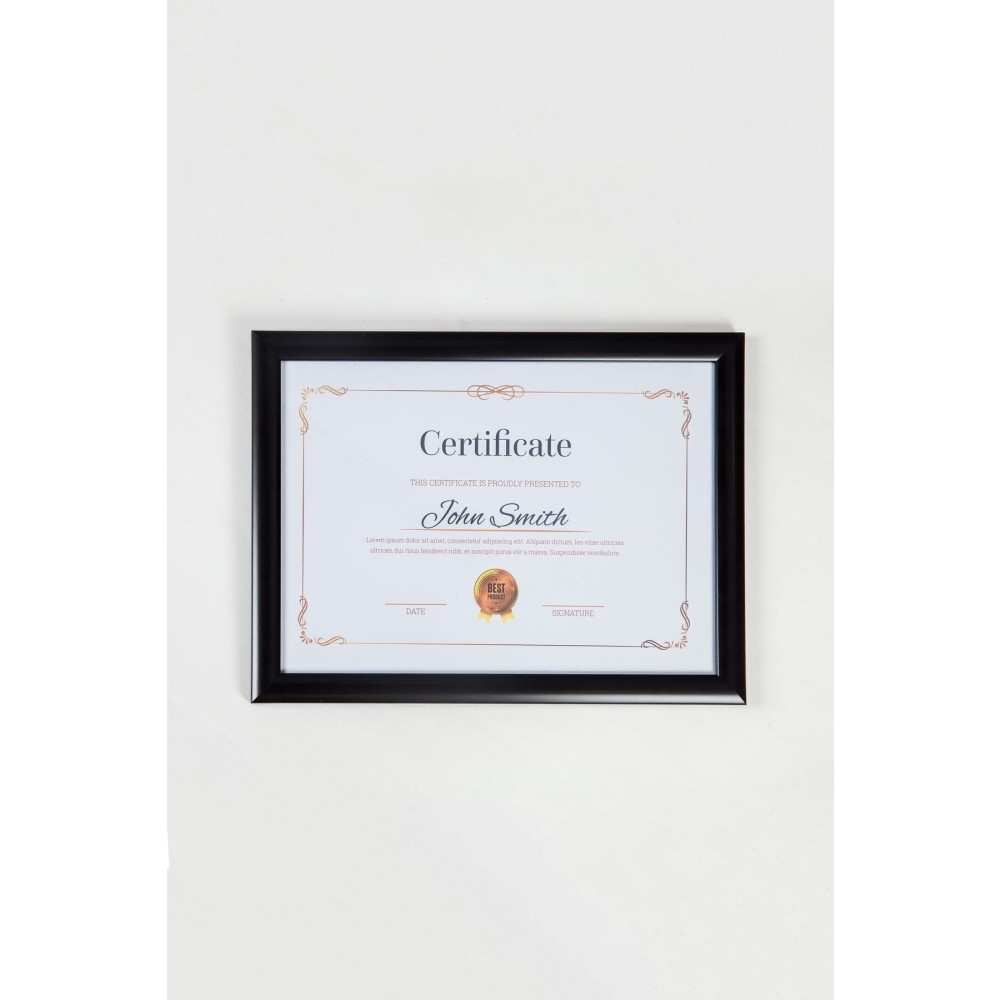 Sanat fotoğraf A4 Çerçeve Siyah 21x30 Sertifika Diploma Belge Fotoğraf Için Pvc Camlı Resim & Fotoğraf Çerçevesi Fiyatı