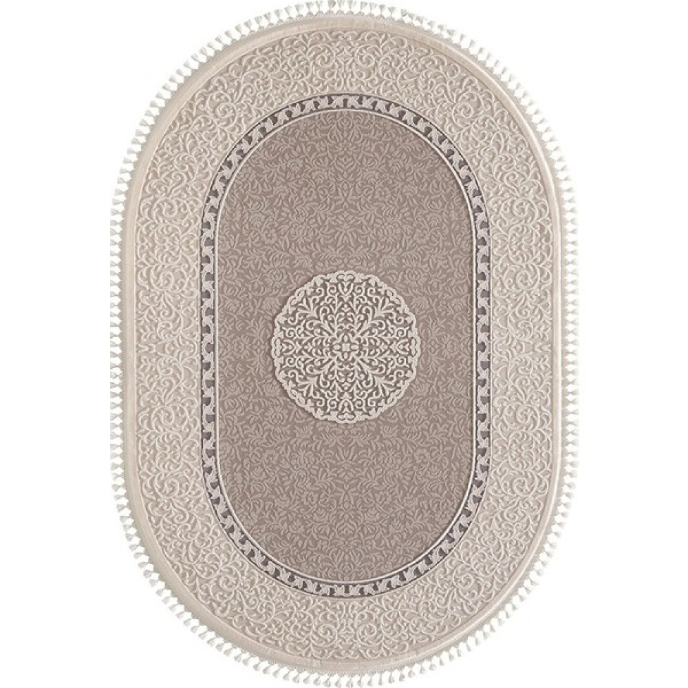 Sanat Halı Delüks 6802 Oval - 120 x 180 cm - Renkli Salon Halısı Fiyatı