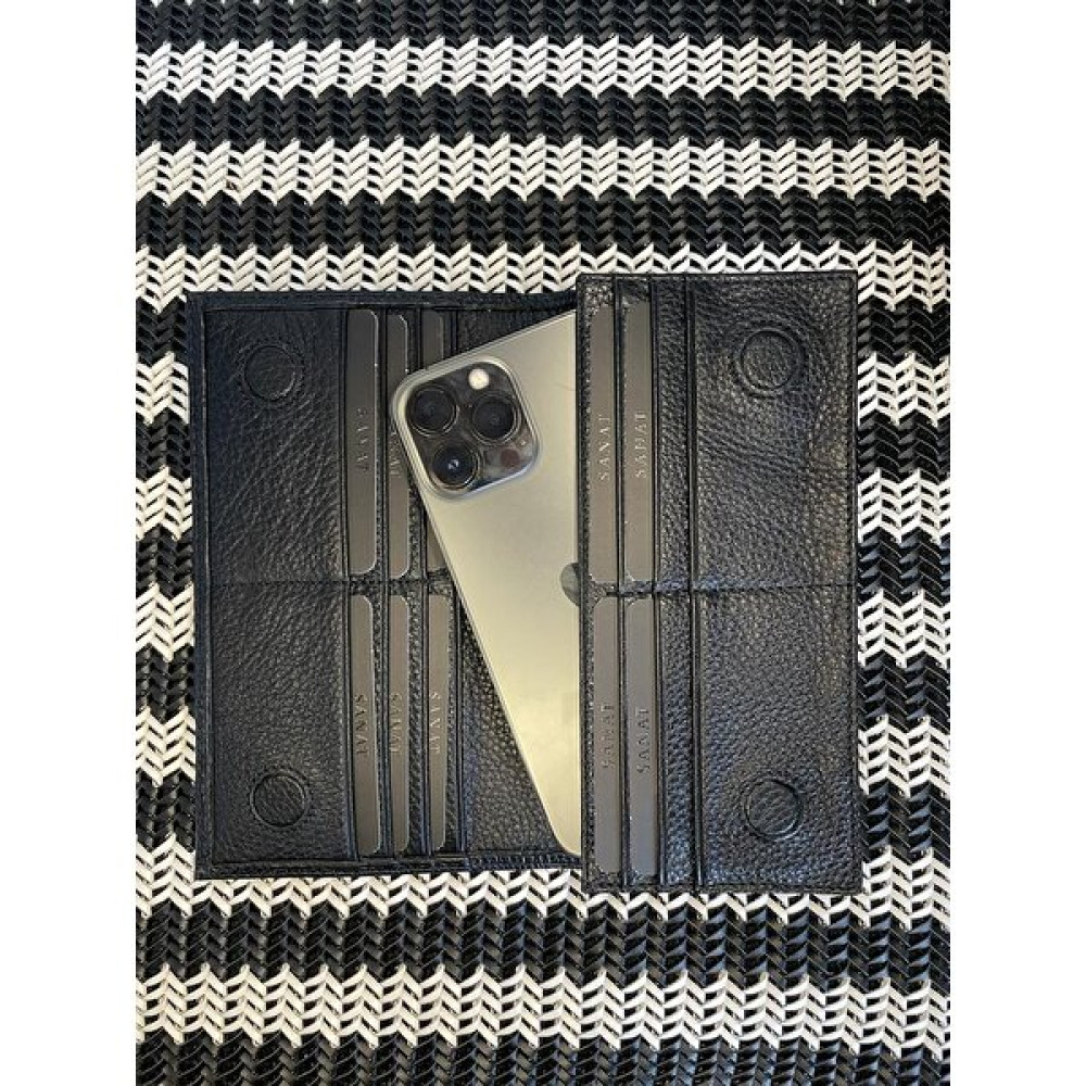 SANAT LEATHER SL-2161 Hakiki Deri Telefon Bölmeli Unisex Cüzdan Sanat Leather Bayan Cüzdan Fiyatı