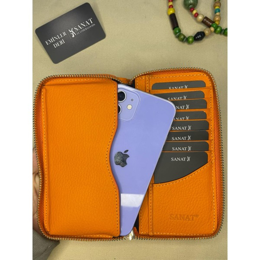 Sanat Leather SL-616TC Deri Telefon Cüzdanı Sanat Leather Erkek Cüzdan Fiyatı