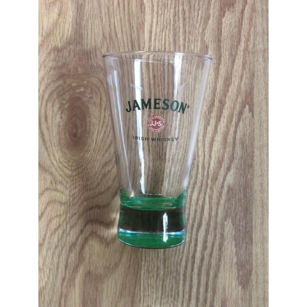 Sanat Taciri Koleksiyonluk Jameson Viski Bardağı Yeşil Tabanlı Jameson Viski Bardağı - Şeffaf Fincan / Bardak / Kahve Takımı Fiyatı