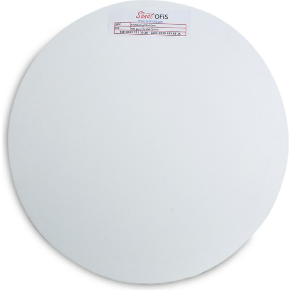 Sanatofis Profesyonel Daire Tuval Çap 46 cm Tuval Fiyatı