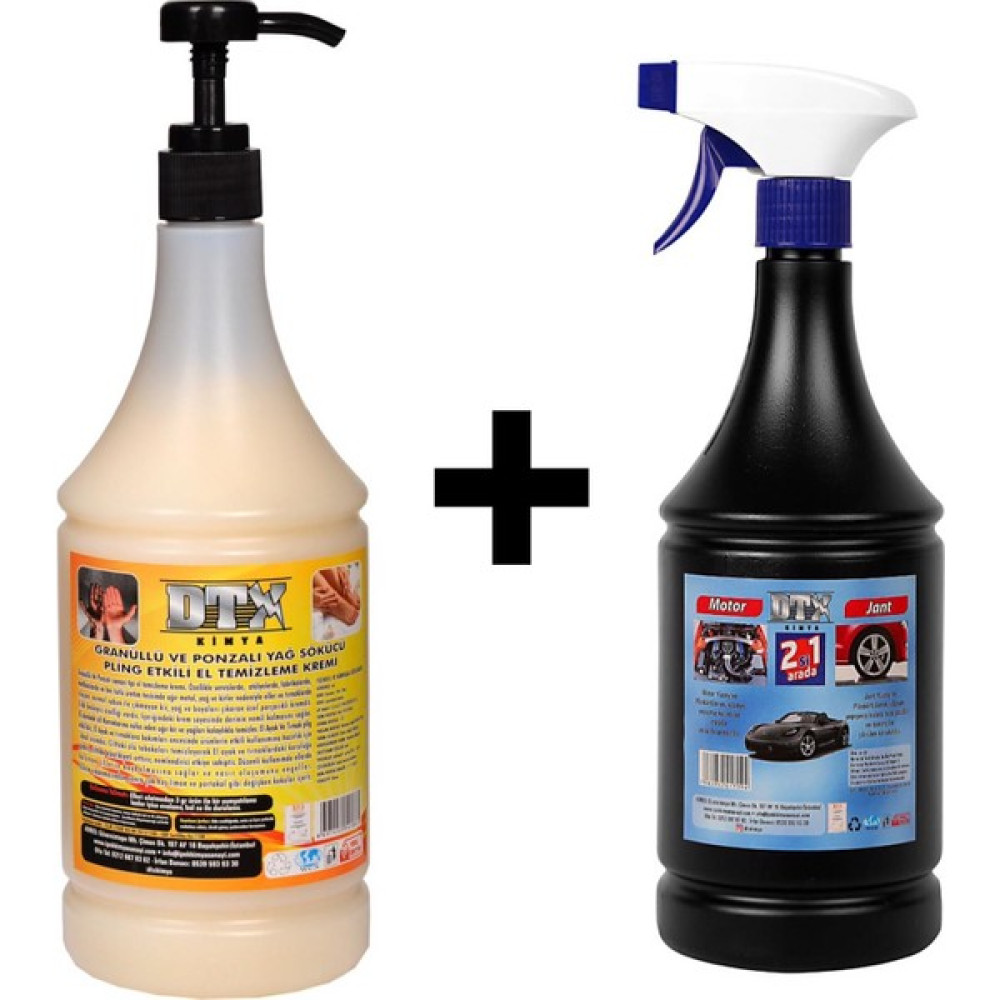 Sanayi Kimya Granürlü El Temizleme Kremi ( Sabunu ) 1 kg & Motor Jant Yıkama Sıvısı 1 Lt Oto Boyaları Fiyatı