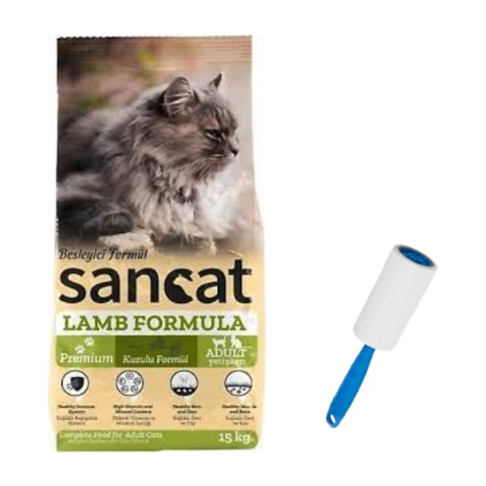 Sancat Premium Kuzulu Yetişkin Kedi Maması 15 Kg,kedi ve Köpek Tüy Toplama Oto Boyaları Fiyatı