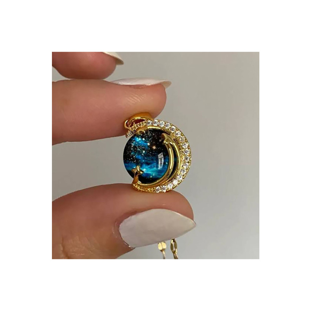 Sand Gökyüzü Küre Model GOLD Çelik Kolye Standart Beden Bijuteri Kolye Fiyatı