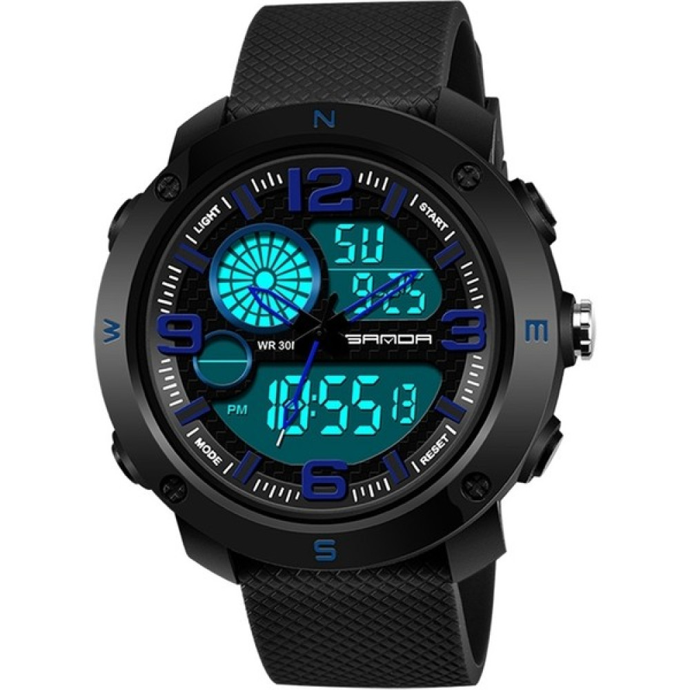 Sanda 762 Su Geçirmez Erkek Ectronic Saat Mavi (Yurt Dışından) Oto Boyaları Fiyatı