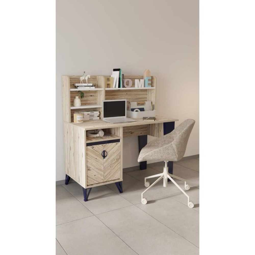Sandalie Arda 60X120 cm Çalışma Masası Bilgisayar Masası Ofis Ders Yemek Masası Atlantik Çam - 120x59 - Beyaz Çalışma Masası Fiyatı