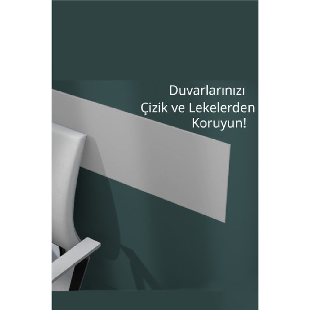 Sandalye Arkası Duvar Koruyucu açık gri 1 metre boyunda genişlik 15 cm - 3 Adet Ev & Dekorasyon Aksesuarları Fiyatı