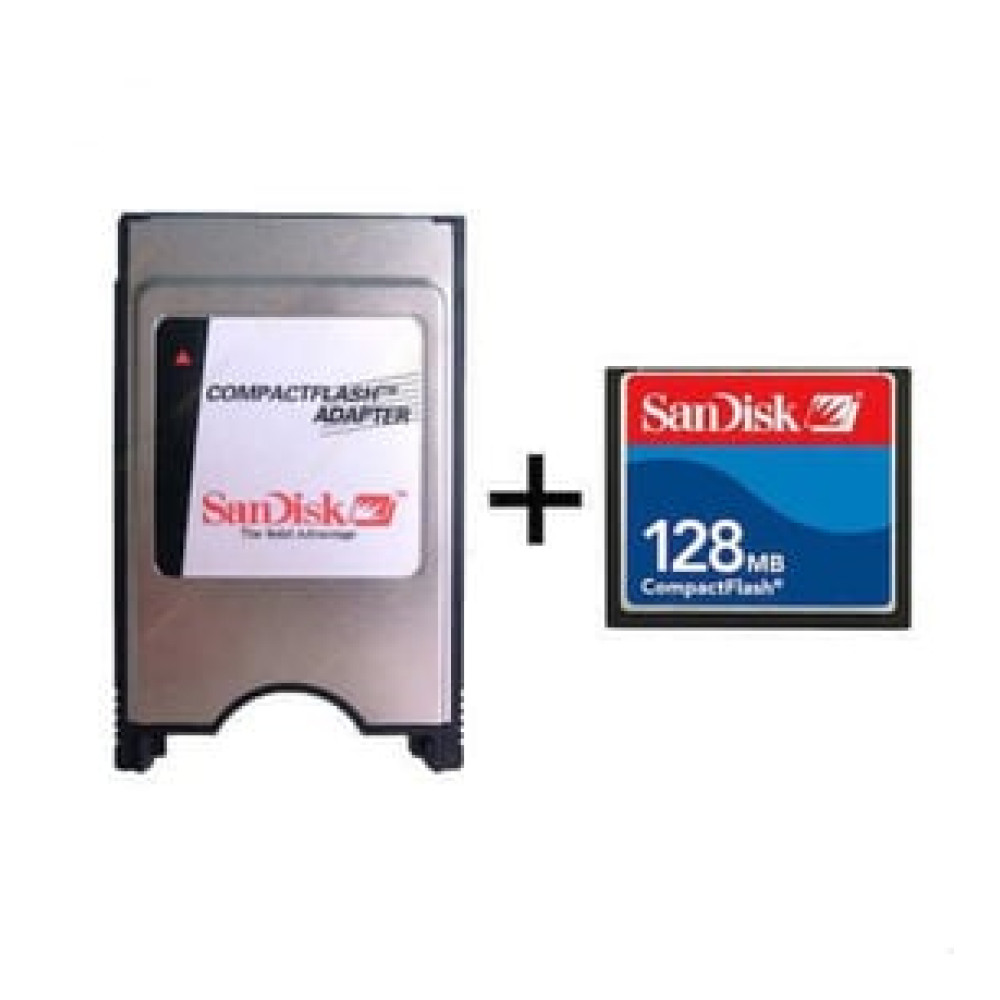 SANDİSK 128 MB COMPACT FLASH HAFIZA KARTI+COMPACT FLASH ADATÖR Kaset & Depolama Ürünleri Fiyatı