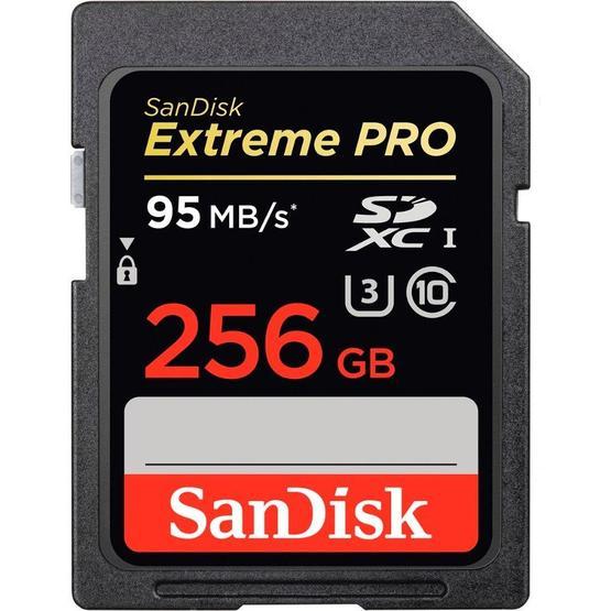 Sandisk 256GB Extreme Pro Class 10 95Mb-S SD Hafıza Kartı