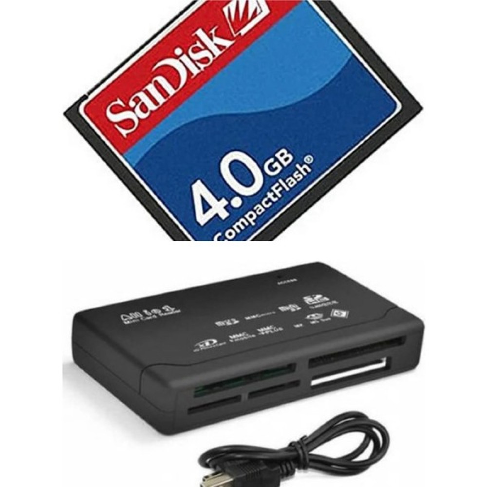 Sandisk 4 GB Compact Flash Hafıza Kartı USB 2.0 Cf Kart Okuyucu Hafıza Kartları Fiyatı