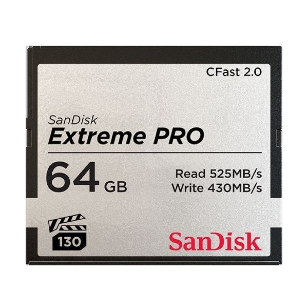 Sandisk 64Gb Extreme Pro 525Mb/S Cfast 2.0 Hafıza Kartı Hafıza Kartları Fiyatı