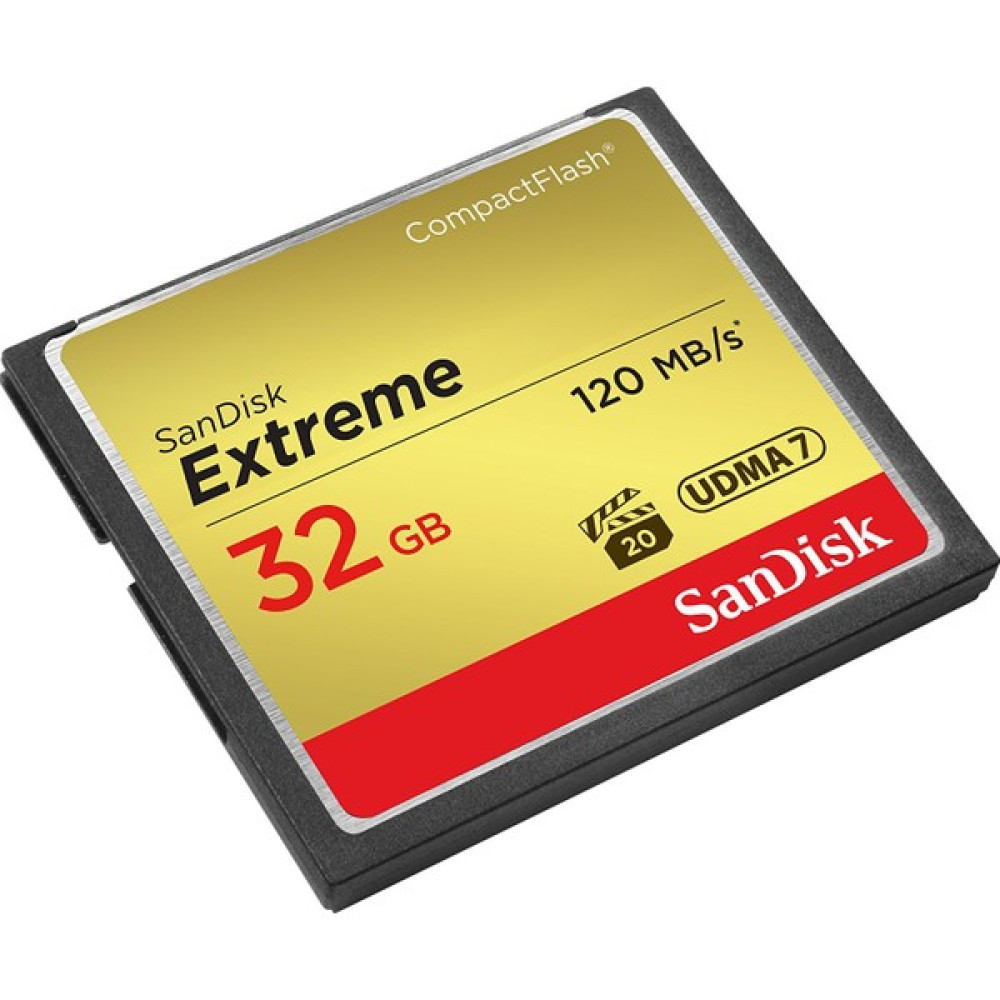 Sandisk Extreme CompactFlash Card 32GB 120MB/s 800x Hafıza Kartları Fiyatı