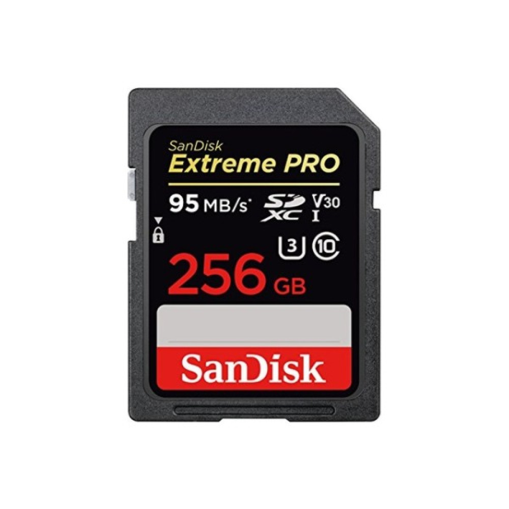 Sandisk Extreme Pro 256GB SDXC V30 Class 10 UHS-I Hafıza Kartı SDSDXXG-256G-GN4IN Hafıza Kartları Fiyatı