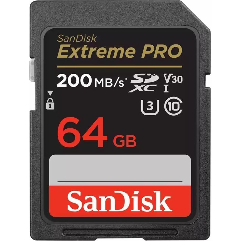 Sandisk Extreme Pro 64GB 200MB/S Sdxc Hafıza Kartı Hafıza Kartları Fiyatı