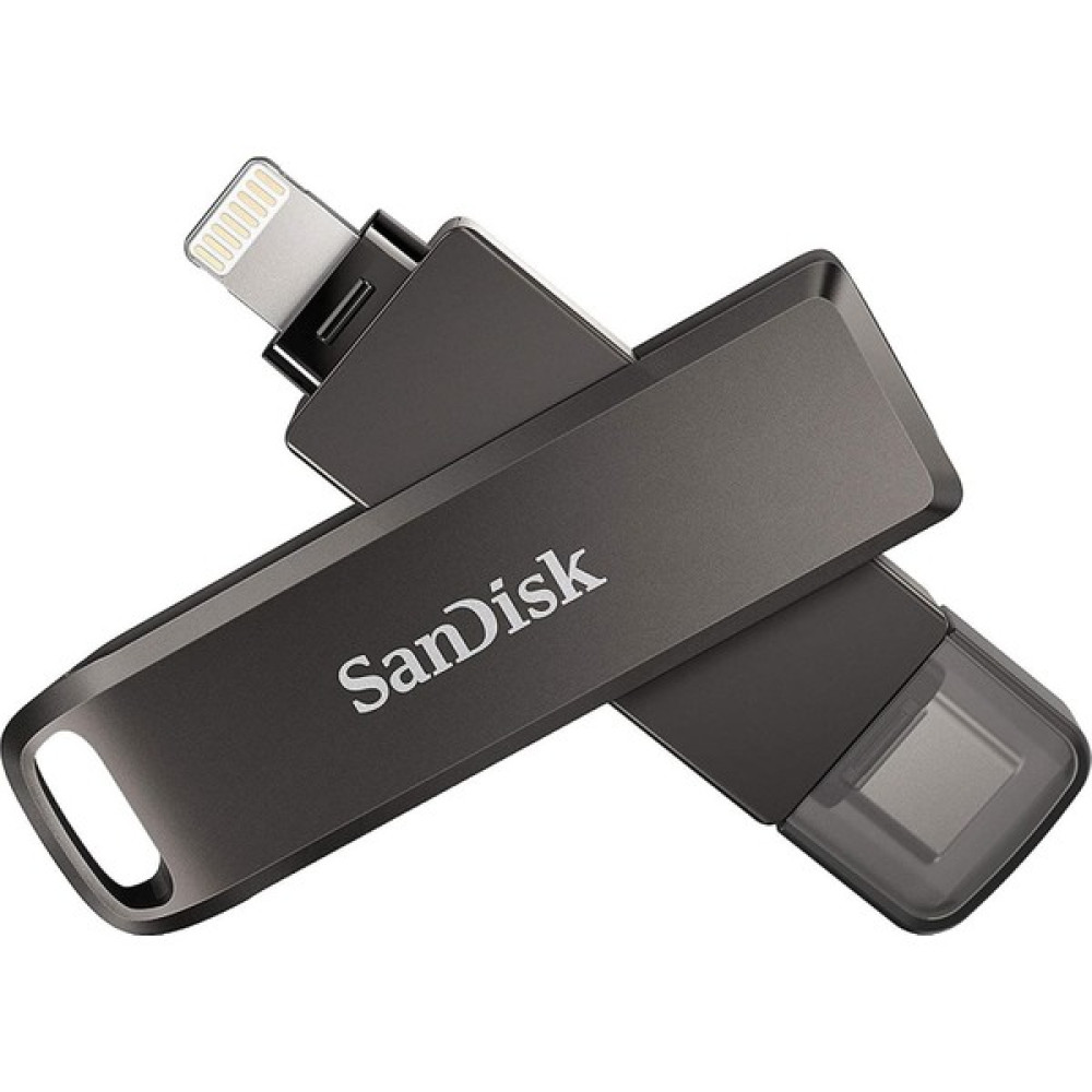SanDisk iXpand Flash Drive Luxe 256GB - USB-C + Lightning - for iPhone, iPad, Mac, USB Type-C Usb Bellek SDIX70N-256G-GN6NE Flash Bellekler Fiyatı