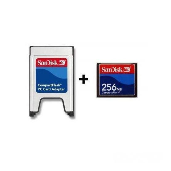 Sandisk PCMCIA-CF Compact Flash Adaptör + 256MB Compact Flash Kart SSD / Solid State Drive Fiyatı