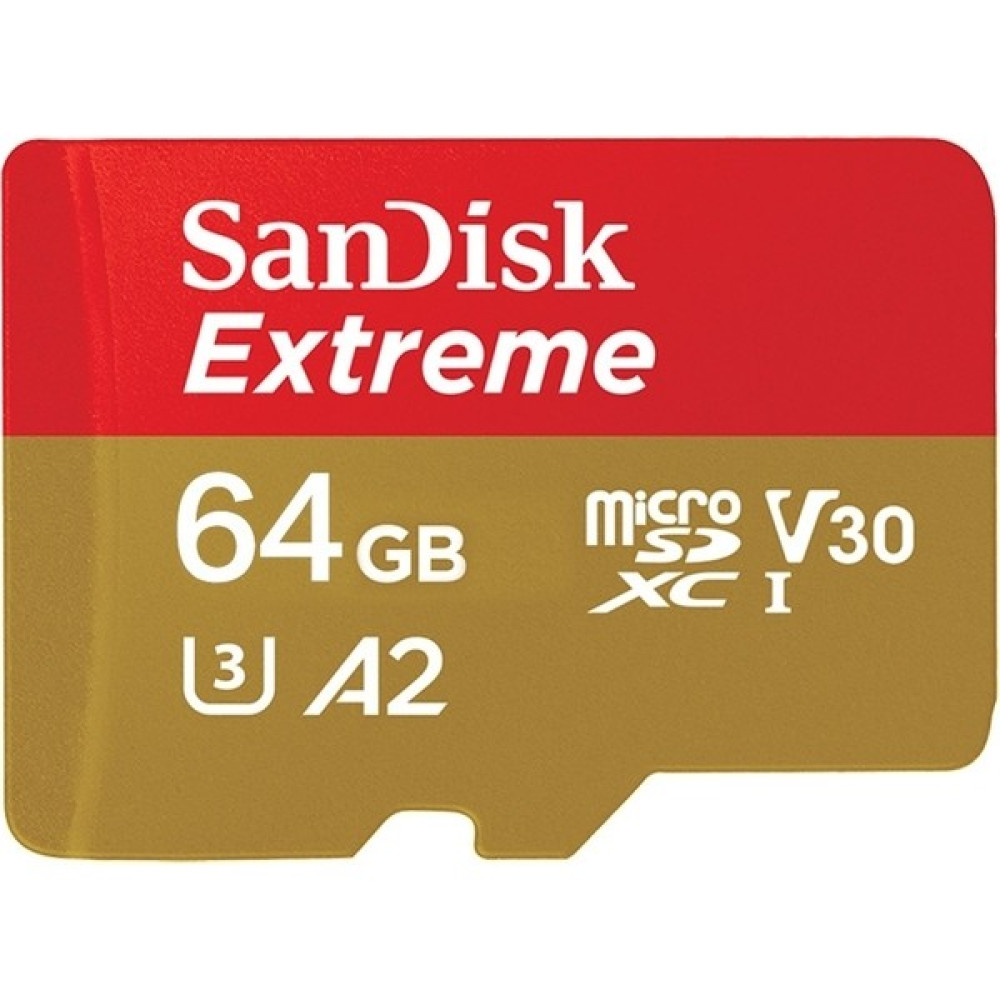 Sandisk U3 64GB Hafıza Kartı - Sarı+Kırmızı (Yurt Dışından) Hafıza Kartları Fiyatı