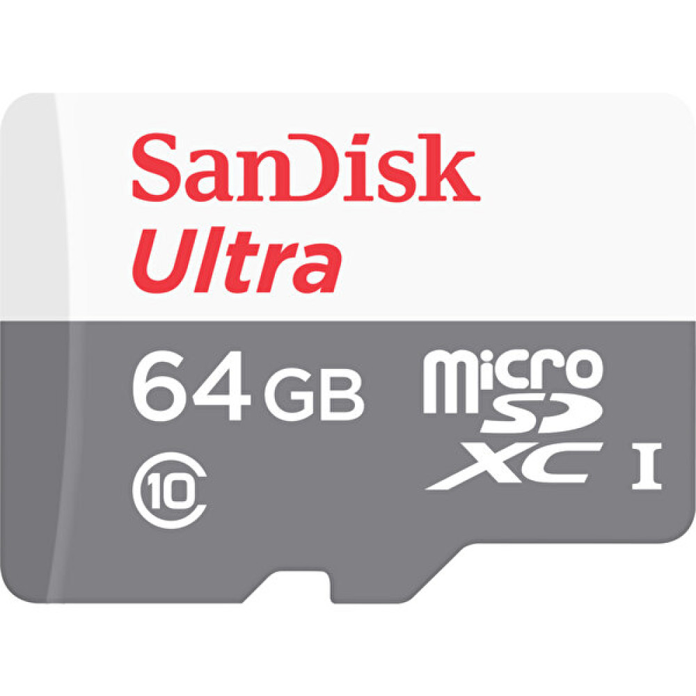 SanDisk Ultra® 64GB 80MB/s microSDHC™/microSDXC™ UHS-I Hafıza Kartı SDSQUNS-064G-GN3MN - 1 Adet Hafıza Kartları Fiyatı