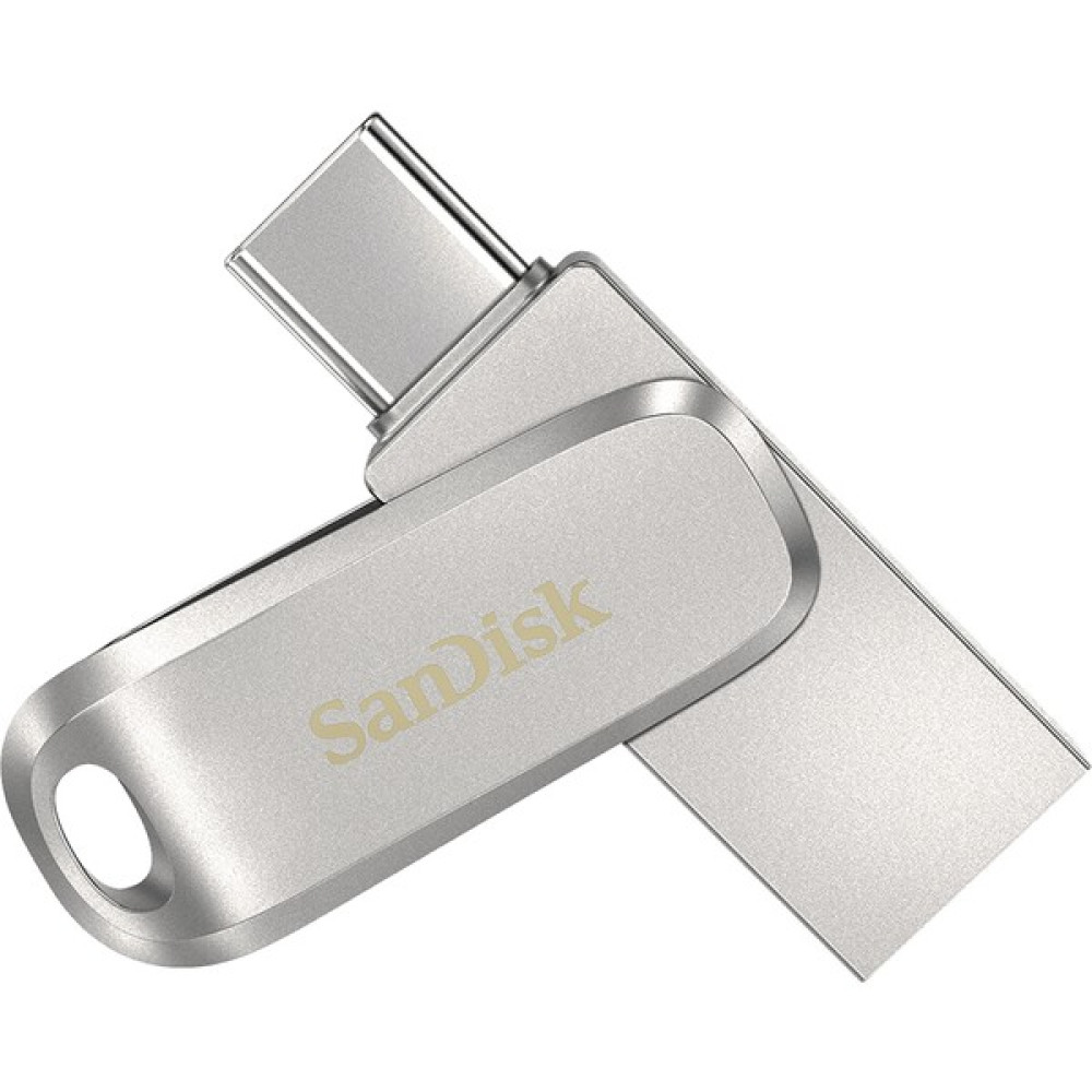 Sandisk Ultra Dual Drive Luxe 64GB USB Type-C USB Bellek SDDDC4-064G-G46 - Gümüş Flash Bellekler Fiyatı