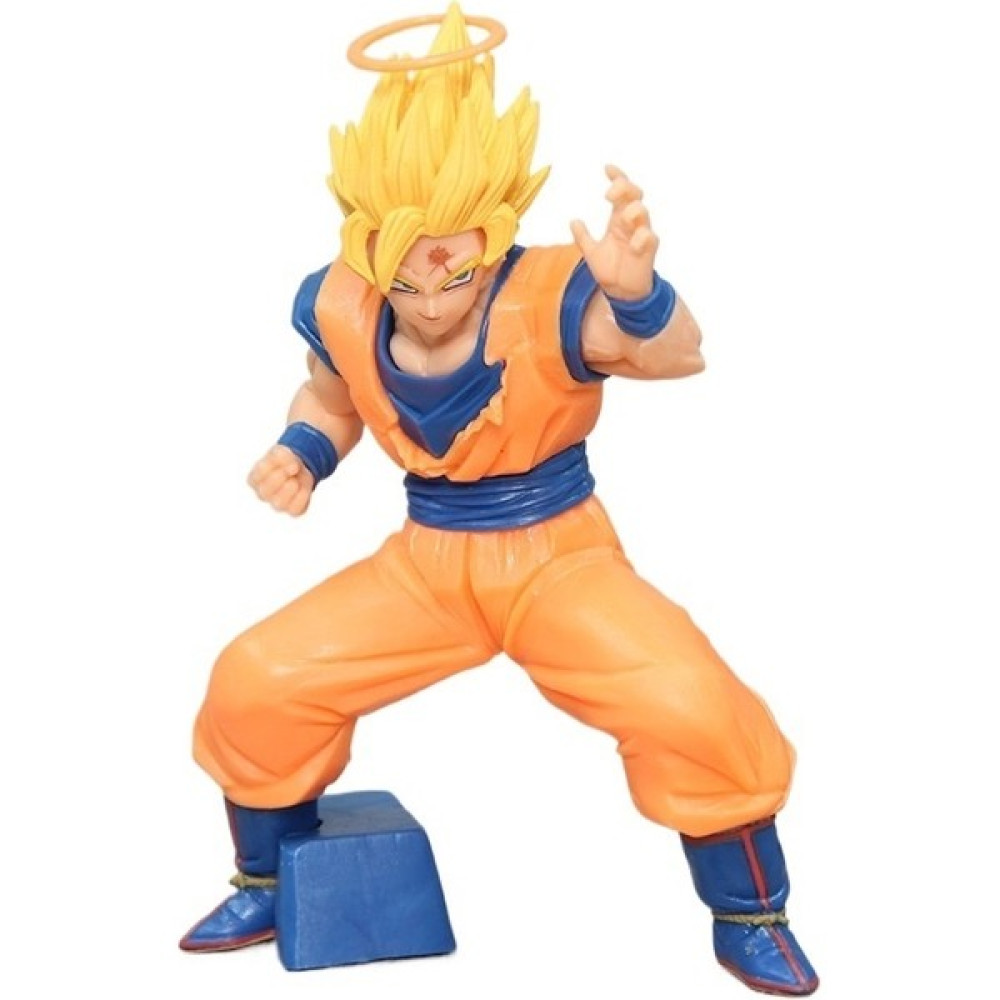 SandMister Dragon Ball Süper Saiyan Trompet Son Wukong Şeytan Vegeta Modeli El Figürü Anime Heykeli Süsleme (Yurt Dışından) - Gri - Turuncu Oto Boyaları Fiyatı