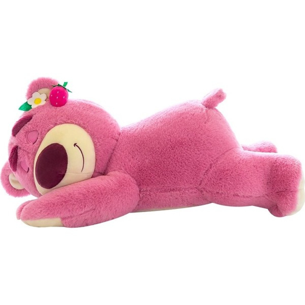 SandMister Sevimli Şanssız Ayı Çilek Ayı Bebek Pembe Uyku Yastığı Bebek Peluş Oyuncak (Yurt Dışından) - Beyaz - Pembe Oto Boyaları Fiyatı