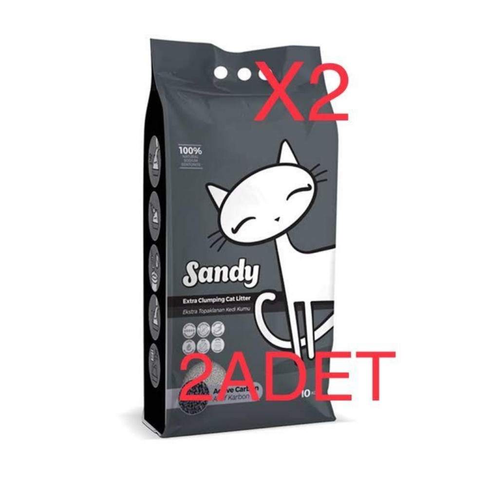 Sandy Active Carbon 2*10 Lt Evcil Hayvan Ürünleri Fiyatı