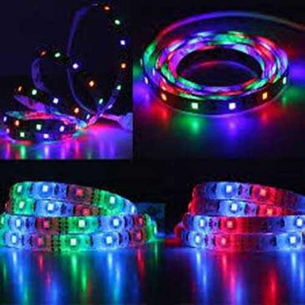 Sanec 4040 Rgb Şerit Led İç Mekan – 1 Metre - 1 m - Siyah Led Aydınlatmalar Fiyatı