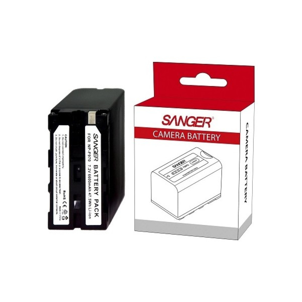 Sanger NP-F970D Kamera ve LED Batarya 7500mAh Normal & Şarj Edilebilir Piller Fiyatı