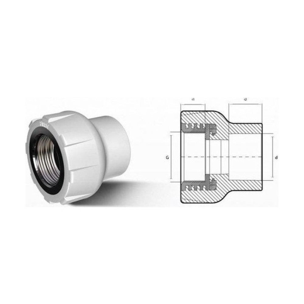 Sanica 25 Mm-3/4" İç Dişli Rekor (25'li Paket ) - 25 mm 3/4" - Beyaz Oto Boyaları Fiyatı