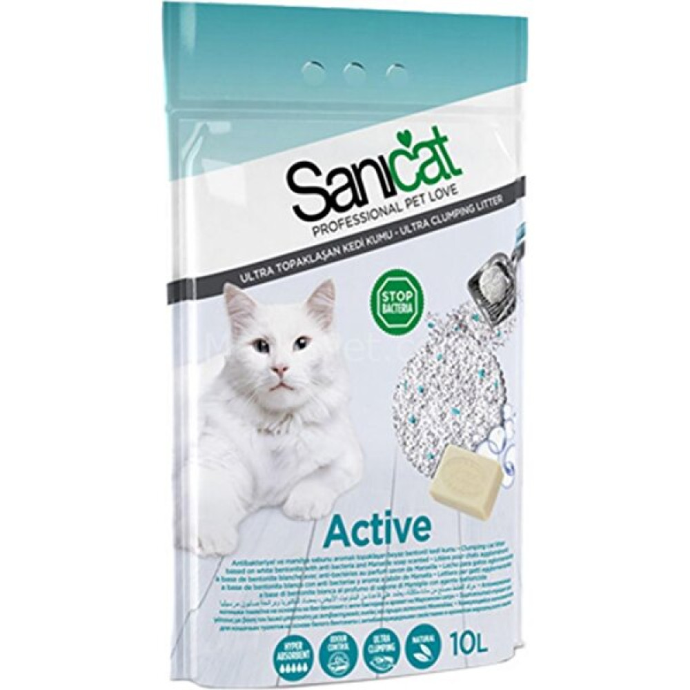 Sanicat Active Marsilya Sabunu Kokulu Kedi Kumu 10 Lt Evcil Hayvan Ürünleri Fiyatı