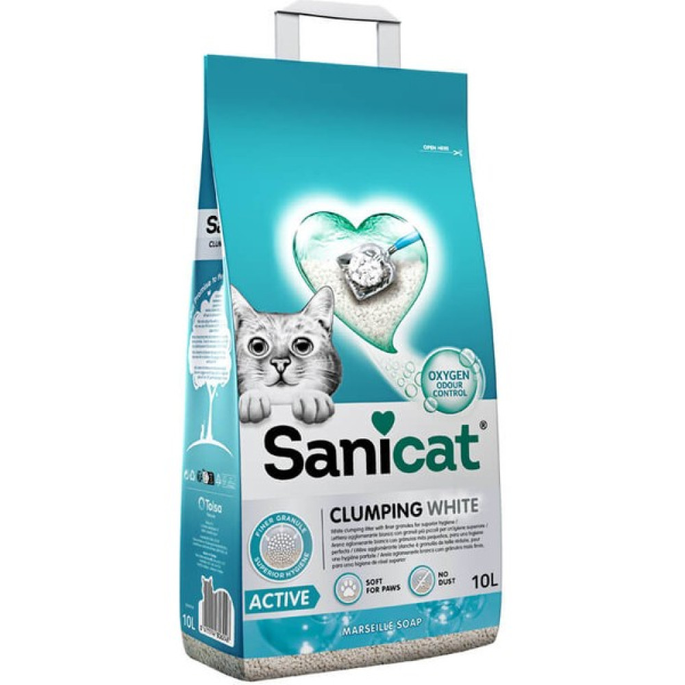 Sanicat Active Topaklaşan Marsilya Sabunu Kokulu Kedi Kumu 10 Lt Evcil Hayvan Ürünleri Fiyatı