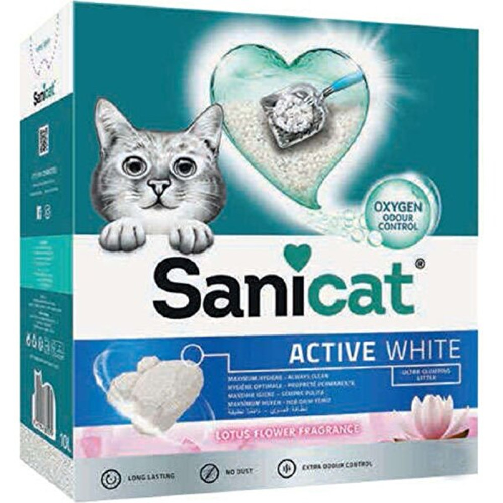 Sanicat Active White Lotus Flower Ultra Topaklanan Oxygen Control Kedi Kumu 6 Lt Evcil Hayvan Ürünleri Fiyatı