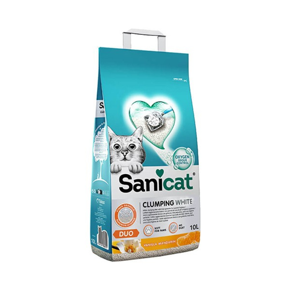 Sanicat Tozsuz Vanilyalı Mandalina Kokulu Kedi Kumu 2 x 10 Lt Evcil Hayvan Ürünleri Fiyatı