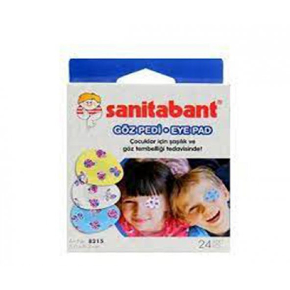 Sanitabant Cocuklar Icin Goz Pedi 24 Adet Ortopedik Ürünler Fiyatı