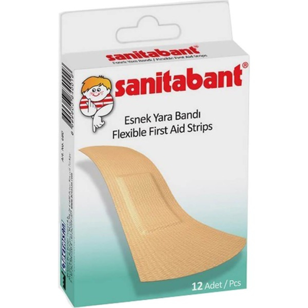 Sanitabant Esnek Yarabandı 12LI Bebek Bakım Fiyatı
