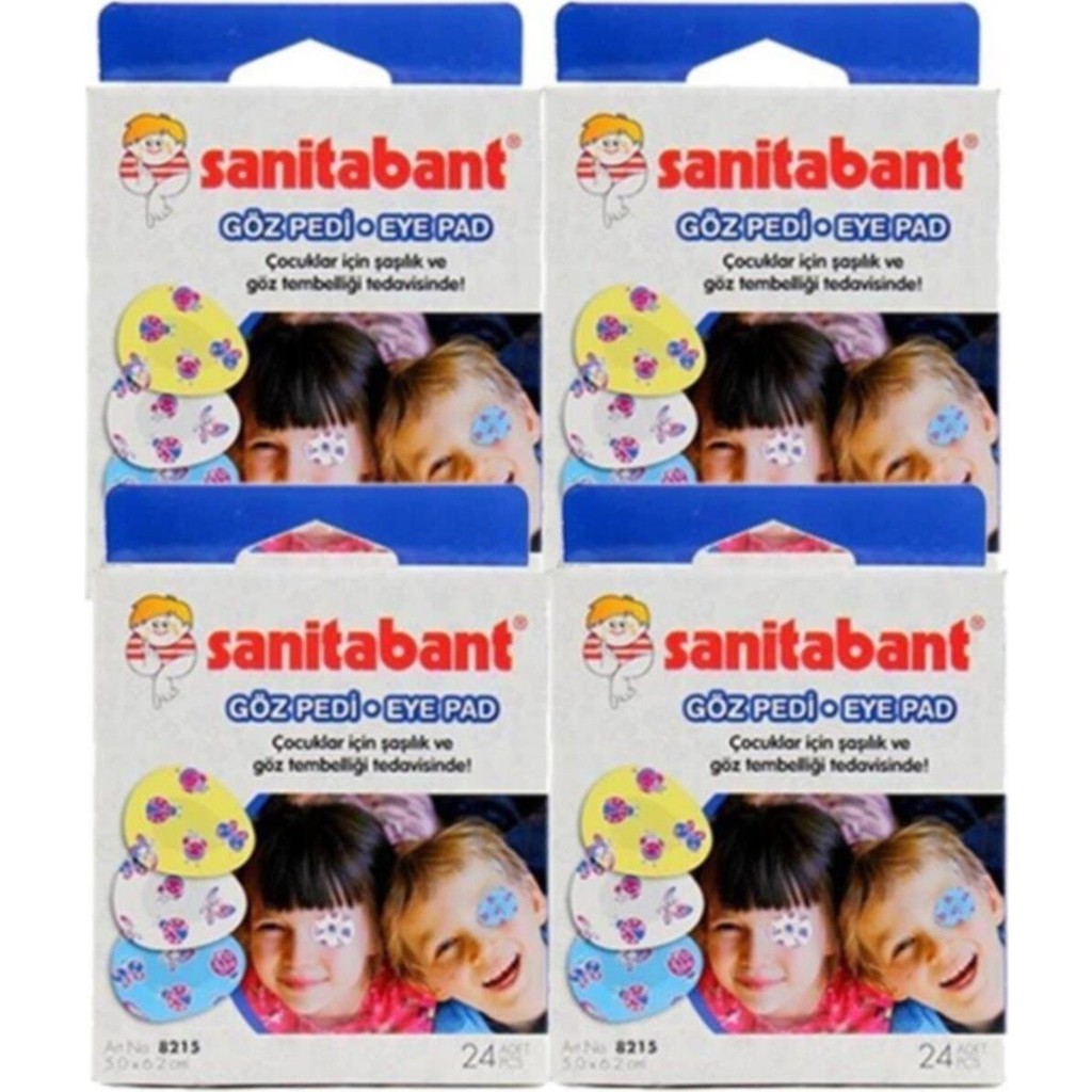 Sanitabant Eye Pad Göz Kapama Bandı 240 Adet Diğer Fiyatı