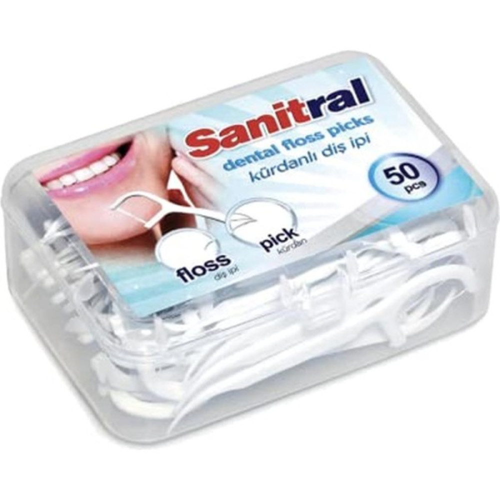 Sanitral Kürdanlı Diş Ipi 50lı - 1 Diş İpleri Fiyatı