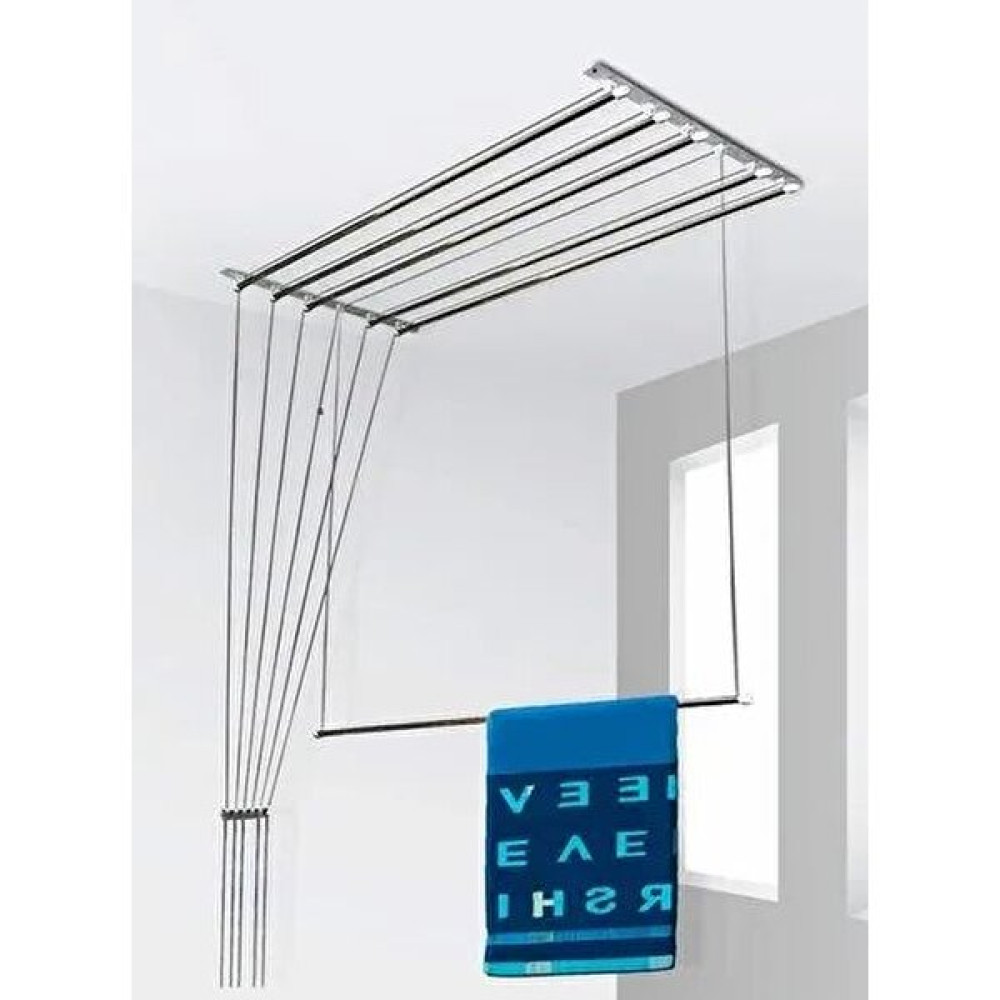 Sankur Silver Asansörlü Çamaşır Kurutma Askısı - Kurutmalık 5 Sıra 180 cm Boyunda - 1 Çamaşır Kurutma Makineleri Fiyatı